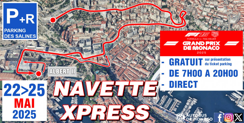 NAVETTE PARKING SALINES VERS CIRCUIT